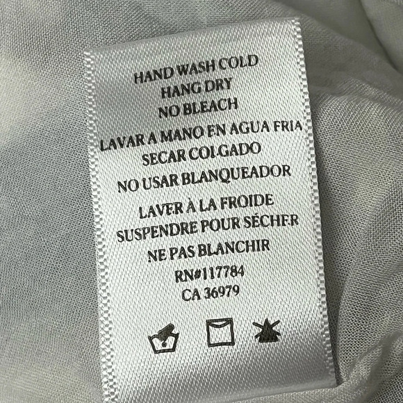 Rails Wren Vertical Stripe Dress L Blue White Mini Summer Linen Blend Sporty - Picture 7 of 12